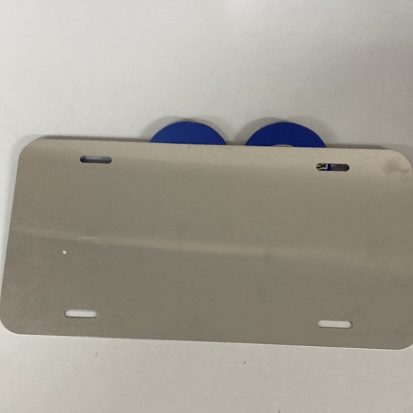 Baltimore Ravens License Plate With Cup Holder Inserts - Picture 6 of 6